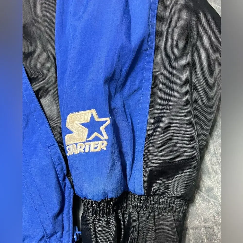 Vintage Starter New York Giants Half Zip Jacket Proline MEDIUM NFL Football